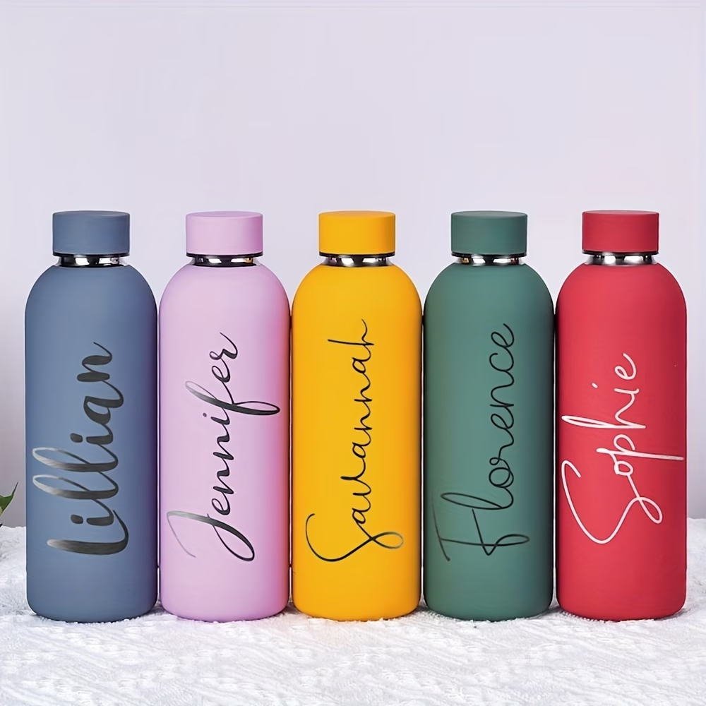 Commercial Kitchen Organization - Customized Stainless Steel Water Bottles with