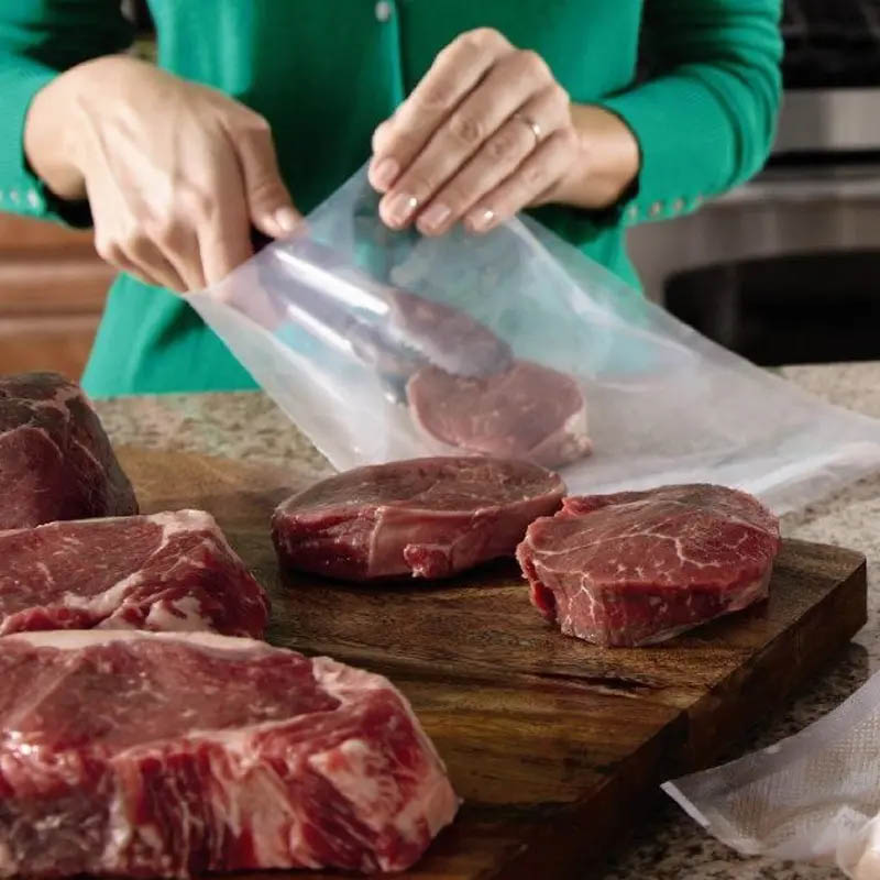 Commercial Kitchen Organization - 12cmx500cm Textured Vacuum Bags for Vacuum