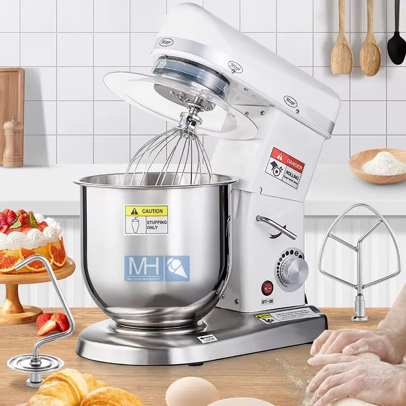 Commercial Kitchen Mixers Dough Mixer - Commercial Bakery Heavy 3 In1 Kitchen