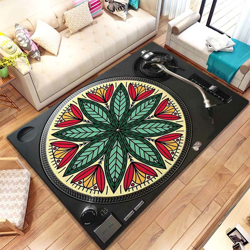 Music Vinyl Disc Player Patter - Commercial Kitchen Vinyl Flooring 评论和价格