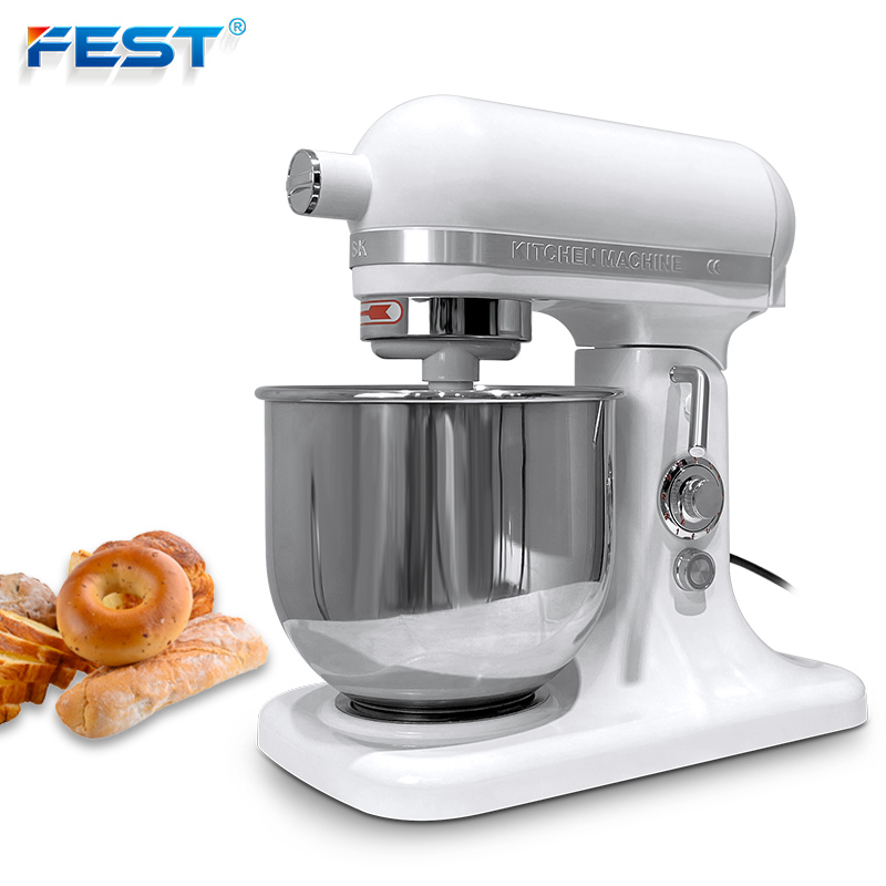 Home Kitchen 7 Liter Stainless - Commercial Kitchen Mixers Dough Mixer 评论和价格