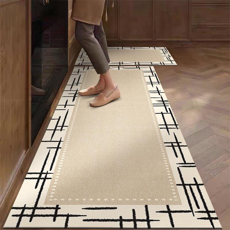 Kitchen Rug Pvc Waterproof Lea - Commercial Kitchen Vinyl Flooring 评论和价格