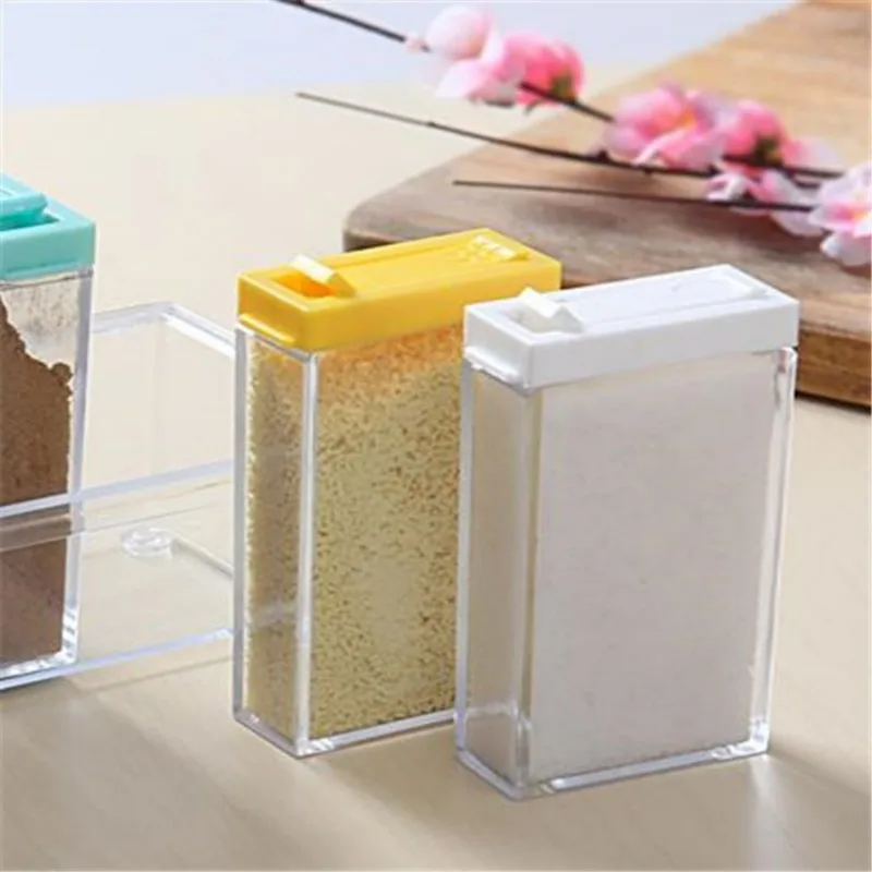 Transparent Seasoning Six Grid - Commercial Kitchen Organization 评论和价格
