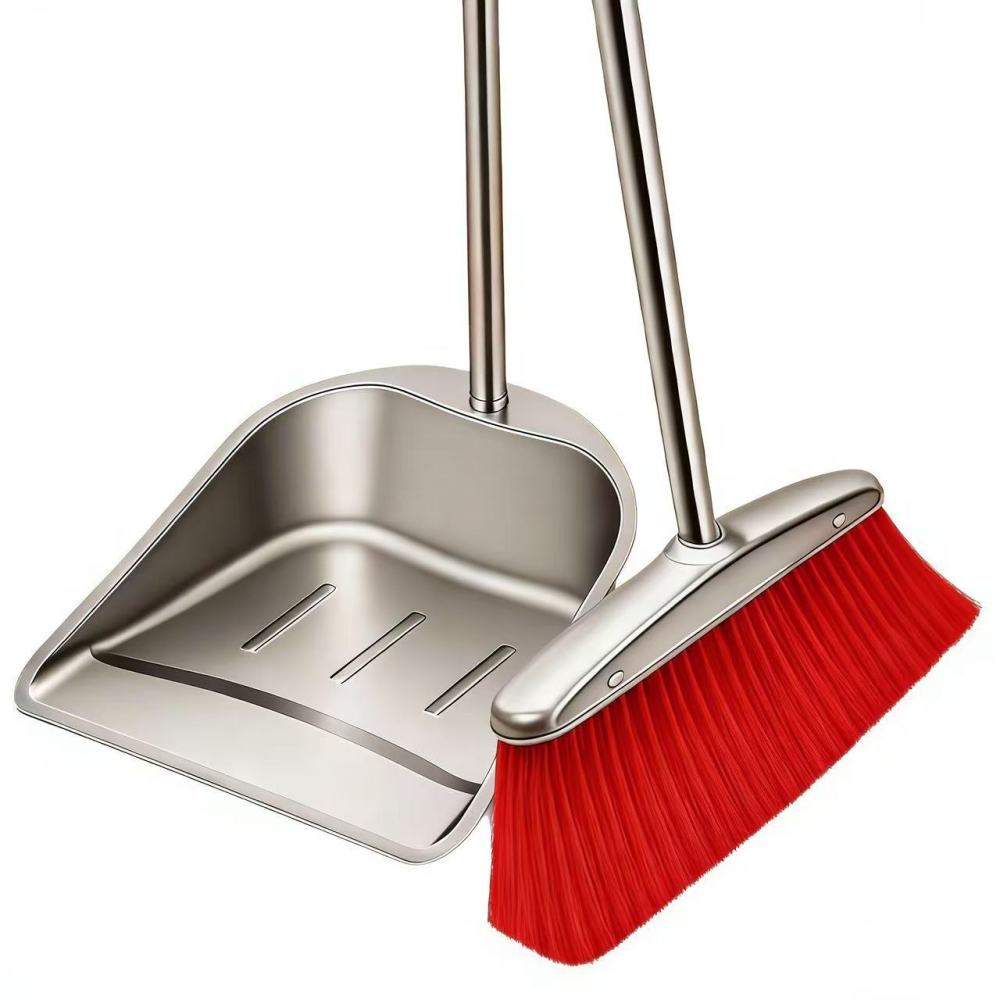 Commercial Stainless Steel Bro - Commercial Kitchen Broom 评论和价格