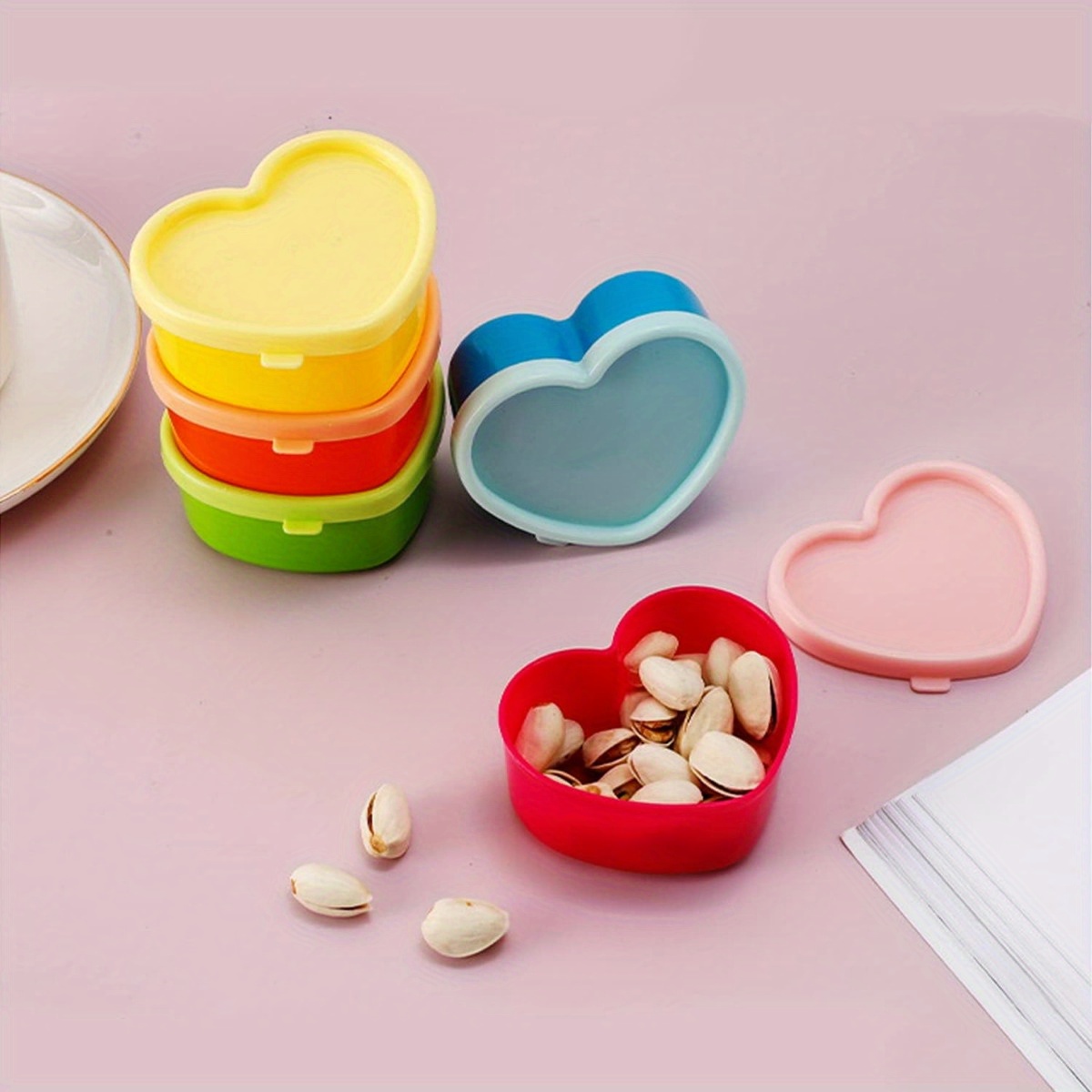 5PCS Mini Lunch Box Condiment  - Commercial Kitchen Organization 评论和价格