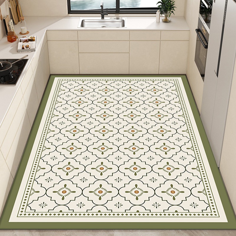 Kitchen Carpet PVC Waterproof  - Commercial Kitchen Tile 评论和价格