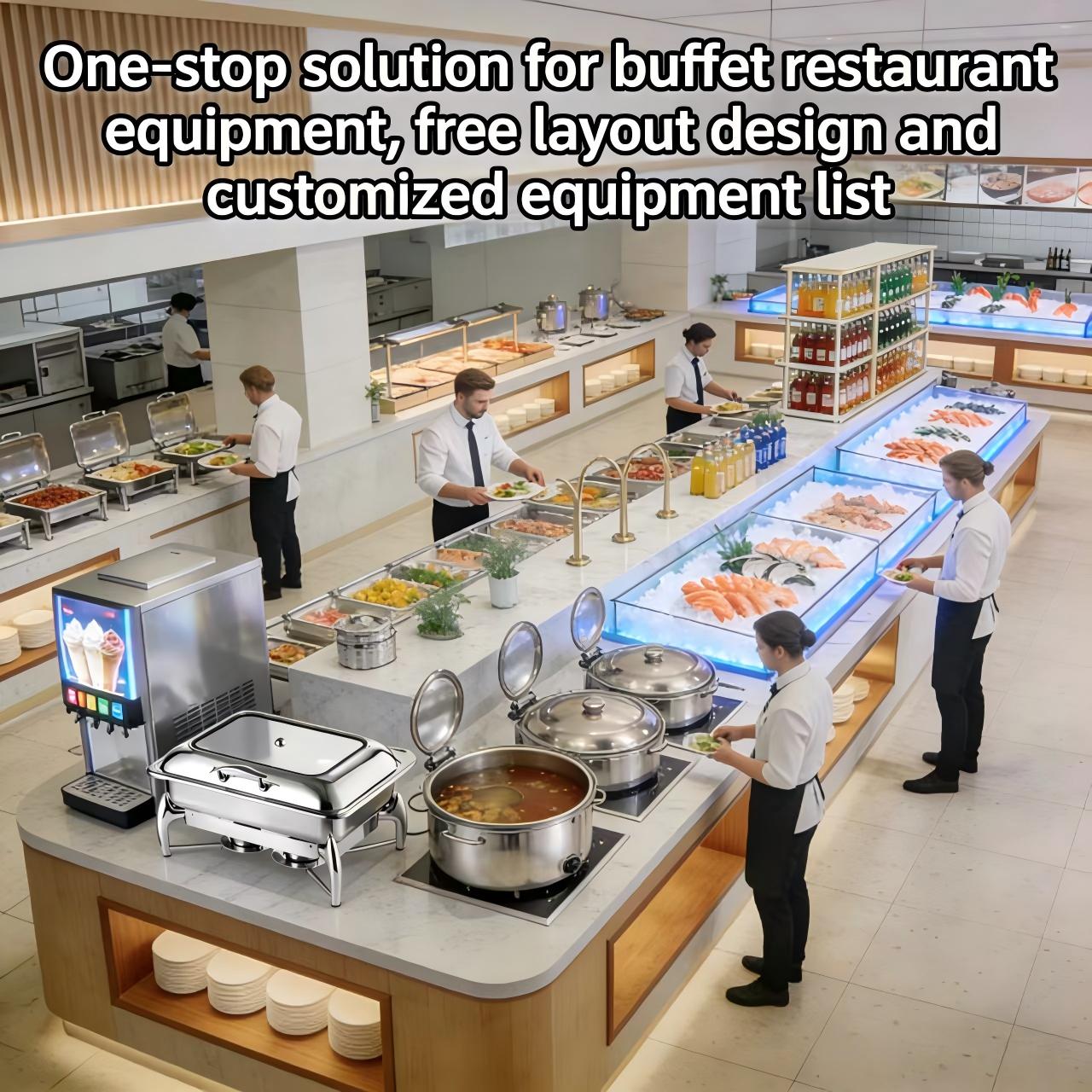KFC Commercial Fast Food Equip - Commercial Kitchen Layouts 评论和价格
