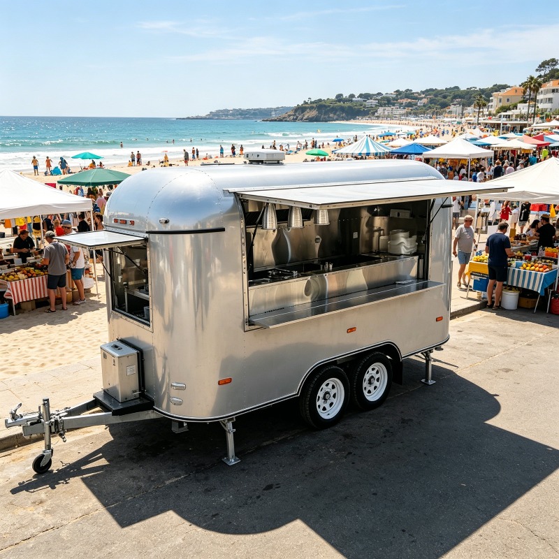 Stainless Steel Food Trailer M - Commercial Kitchen Layouts 评论和价格