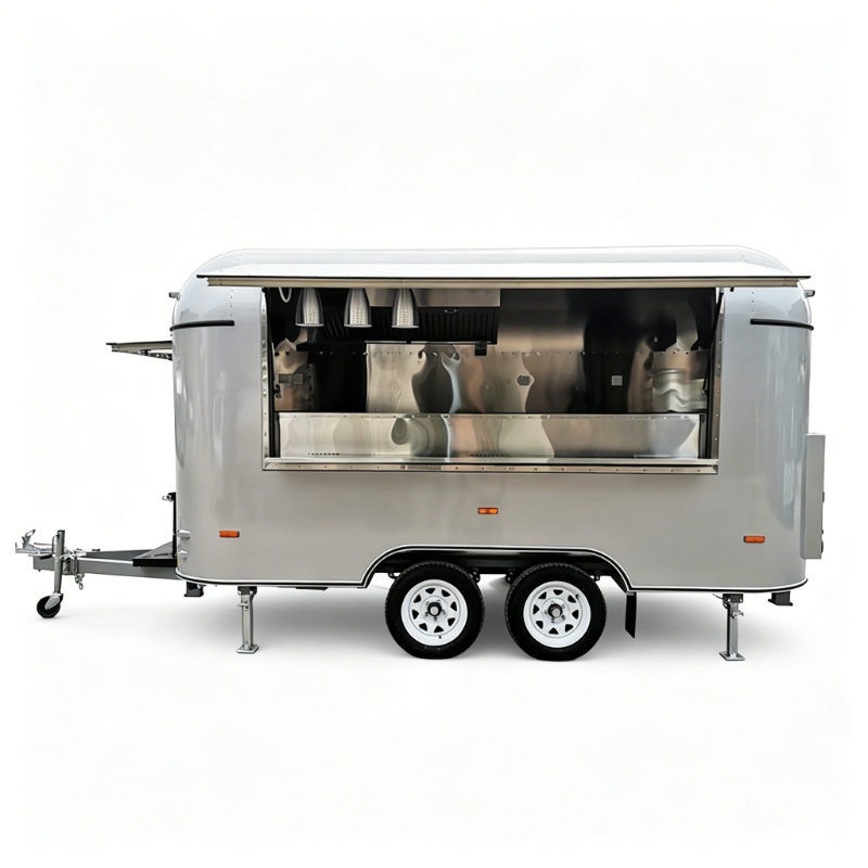 Stainless Steel Food Trailer M - Commercial Kitchen Layouts 评论和价格