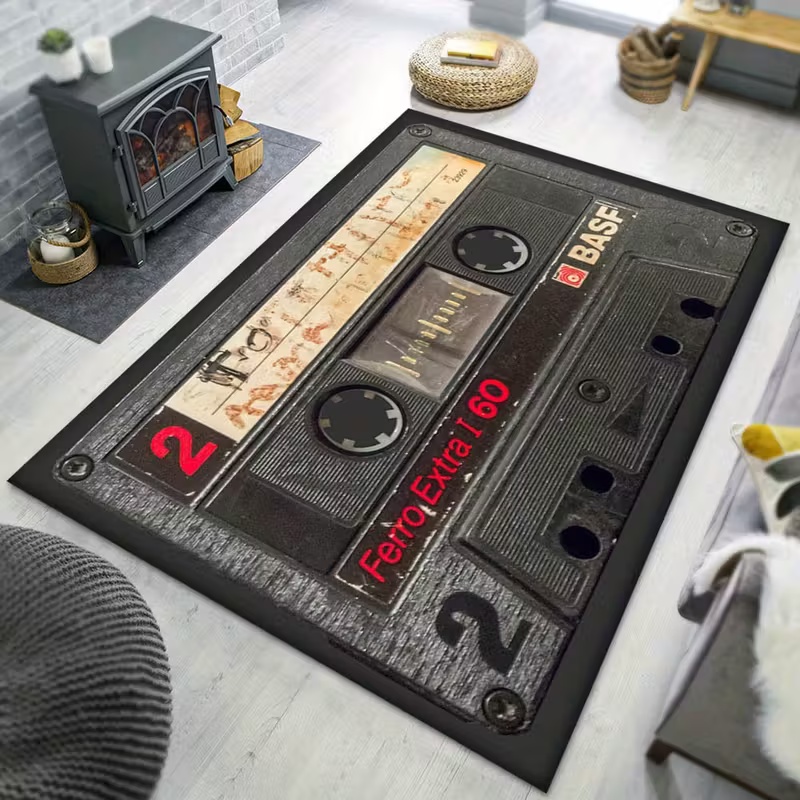 Classic Music Vintage Vinyl Re - Commercial Kitchen Vinyl Flooring 评论和价格