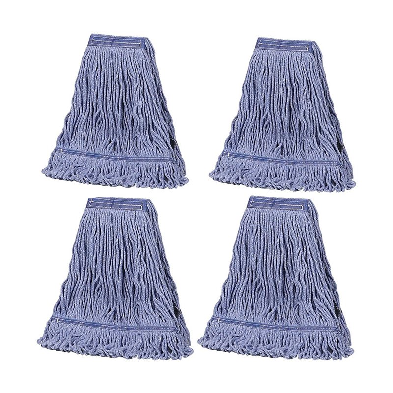 Washable String Mop Heads 4 Pa - Commercial Kitchen At Home 评论和价格