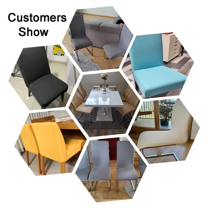 Elastic Chair Cover Plain Span - Commercial Kitchen Bench 评论和价格