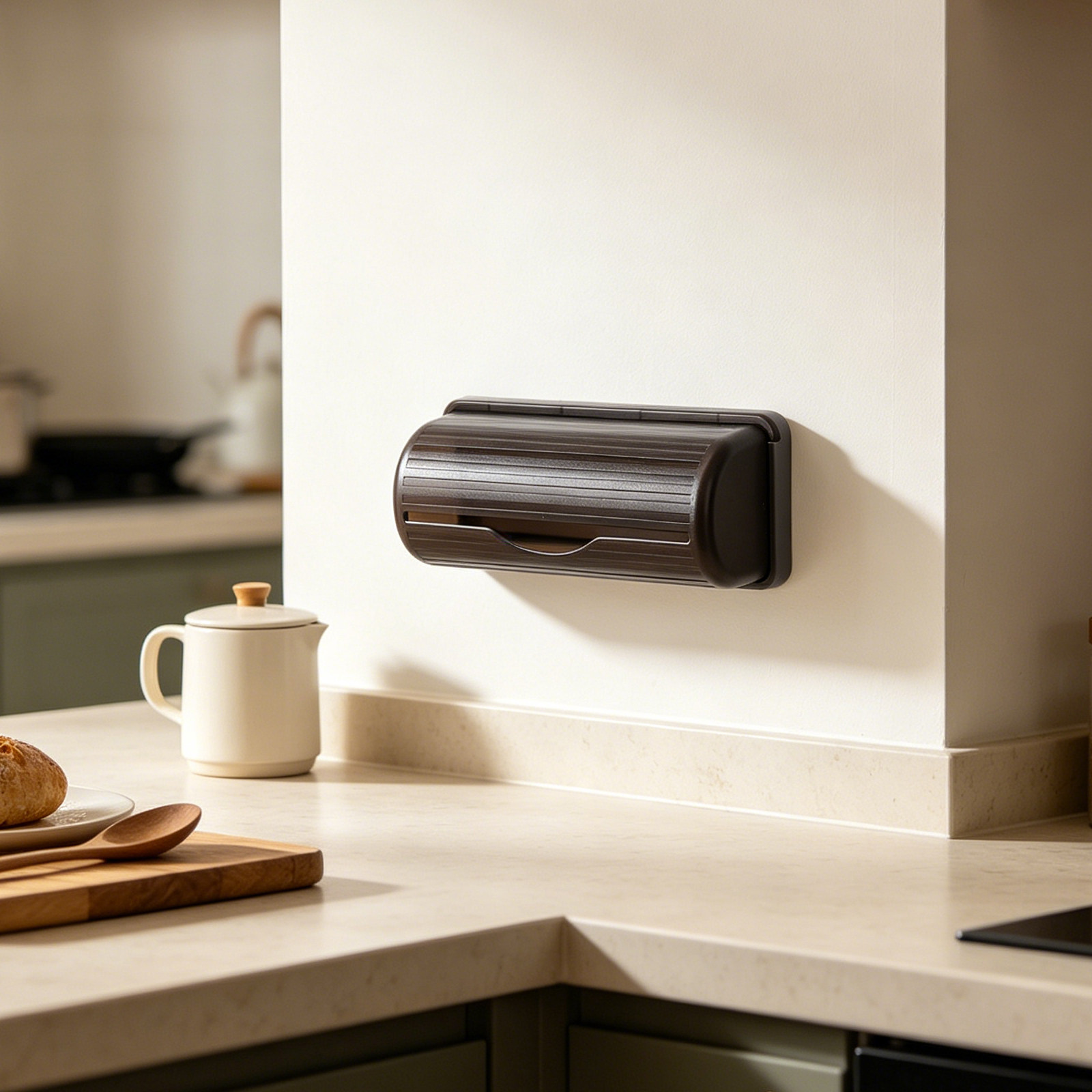 Wall Mounted Trash Bag Holder  - Commercial Kitchen Organization 评论和价格