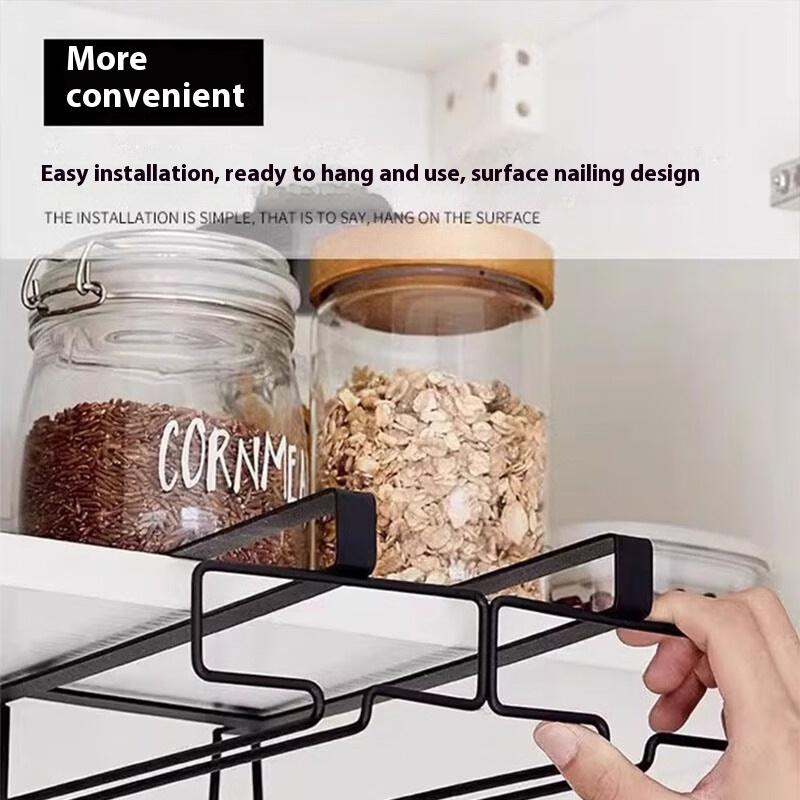 No Drilling Metal Wine Glass H - Commercial Kitchen Organization 评论和价格