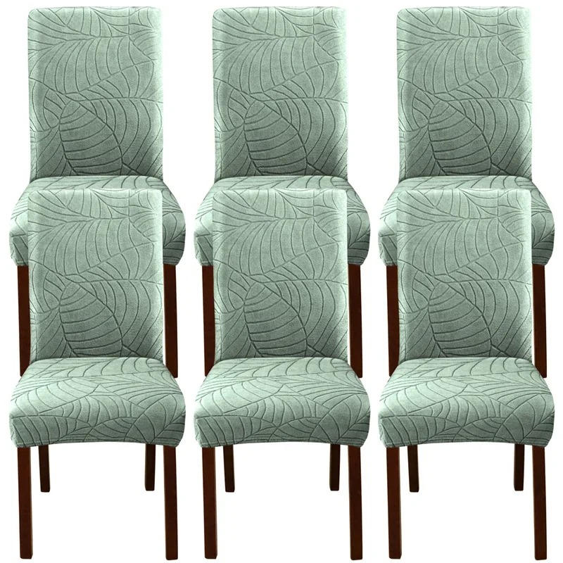 1/2/4/6pcs Leaf Jacquard Chair - Commercial Kitchen Bench 评论和价格