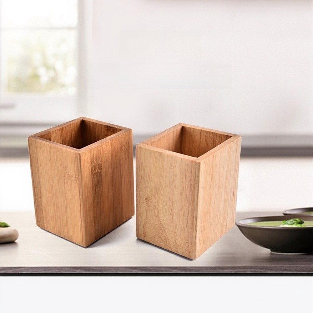 Solid Wood Utensil Holder for  - Commercial Kitchen Layouts 评论和价格
